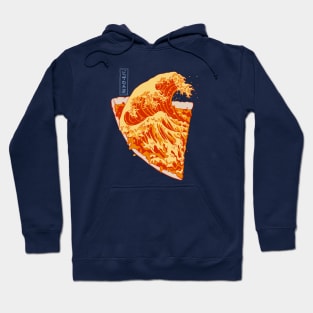 The Great Wave of Pizza Hoodie